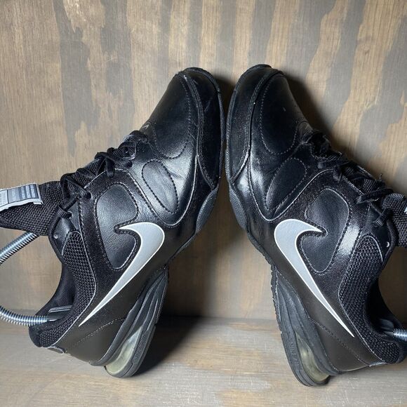 Nike Air Propel Tr Training Womens 7.5 Shoes Sneakers Black Silver 472637- 002 - Picture 7 of 10